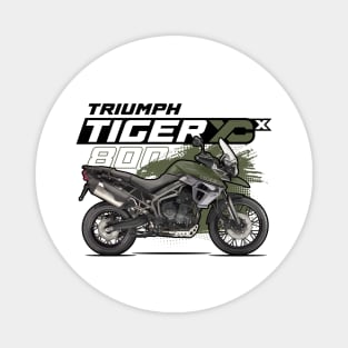 Tiger 800 XCx - Green Magnet